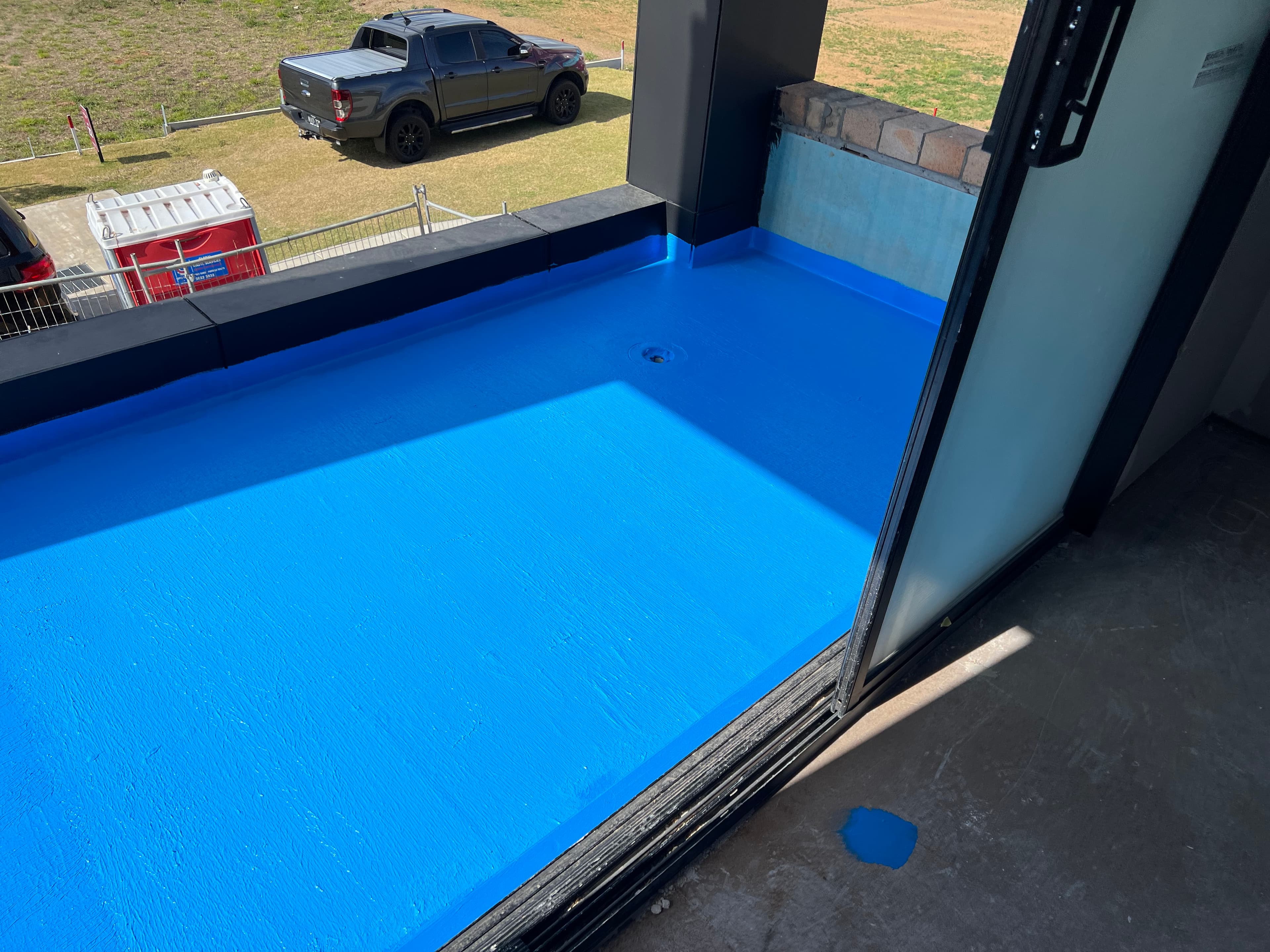 Balcony waterproofing